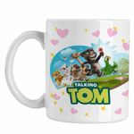Casa si Gradina - Bucatarie si vesela - Cani si pahare - Cani si cesti - Cana My Talking Tom All Team CoolTrend, alba, 330ml - Infinity.ro