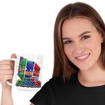 Casa si Gradina - Bucatarie si vesela - Cani si pahare - Cani si cesti - Cana Eroi in Pijamale PJ Masks Team CoolTrend, alba, 330ml - Infinity.ro