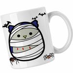 Casa si Gradina - Bucatarie si vesela - Cani si pahare - Cani si cesti - Cana Squishmallows Mumie Egipt CoolTrend, alba, 330ml - Infinity.ro