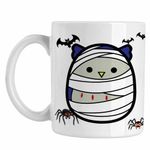 Casa si Gradina - Bucatarie si vesela - Cani si pahare - Cani si cesti - Cana Squishmallows Mumie Egipt CoolTrend, alba, 330ml - Infinity.ro