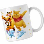 Casa si Gradina - Bucatarie si vesela - Cani si pahare - Cani si cesti - Cana Winnie the Pooh Tigger Tigrut CoolTrend, alba, 330ml - Infinity.ro