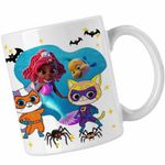 Casa si Gradina - Bucatarie si vesela - Cani si pahare - Cani si cesti - Cana Super Pisicute Ghem Sclipi Ariel Mica Sirena CoolTrend, alba, 330ml - Infinity.ro