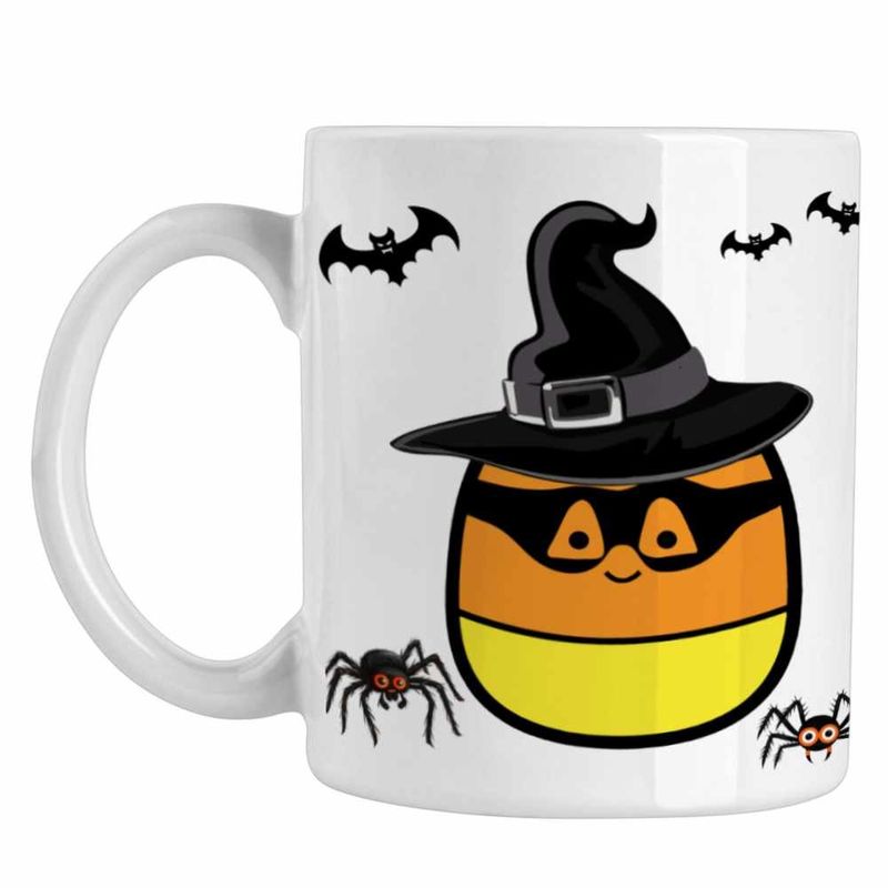 Casa si Gradina - Bucatarie si vesela - Cani si pahare - Cani si cesti - Cana Squishmallows Minions CoolTrend, alba, 330ml - Infinity.ro