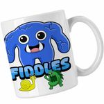 Casa si Gradina - Bucatarie si vesela - Cani si pahare - Cani si cesti - Cana Banban Fiddles Gradinita CoolTrend, alba, 330ml - Infinity.ro