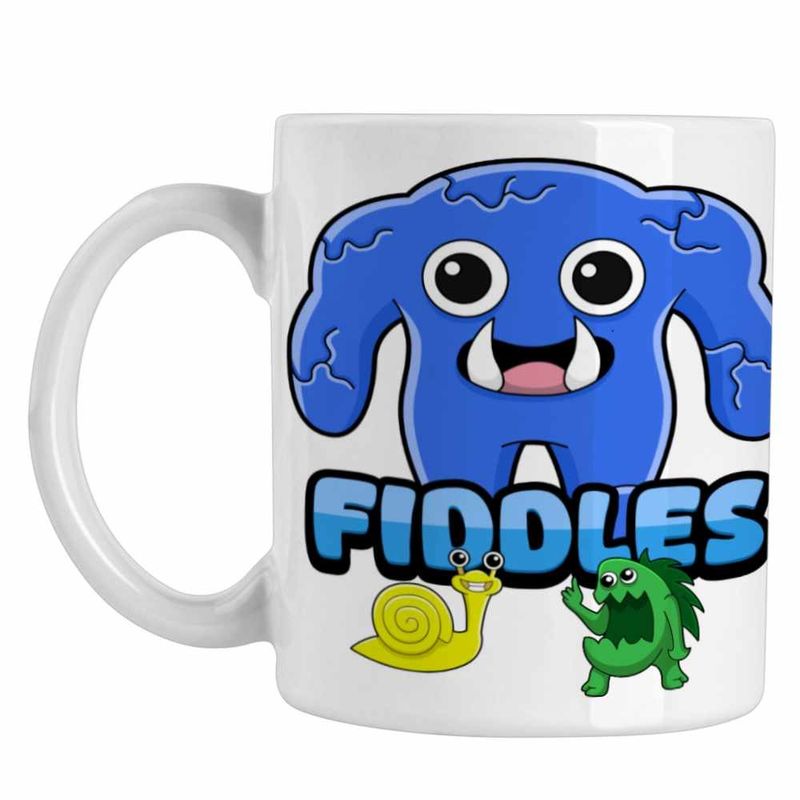Casa si Gradina - Bucatarie si vesela - Cani si pahare - Cani si cesti - Cana Banban Fiddles Gradinita CoolTrend, alba, 330ml - Infinity.ro