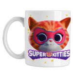 Casa si Gradina - Bucatarie si vesela - Cani si pahare - Cani si cesti - Cana Ginny Super Pisicute Disney CoolTrend, alba, 330ml - Infinity.ro