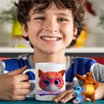Casa si Gradina - Bucatarie si vesela - Cani si pahare - Cani si cesti - Cana Ginny Super Pisicute Disney CoolTrend, alba, 330ml - Infinity.ro