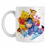 Casa si Gradina - Bucatarie si vesela - Cani si pahare - Cani si cesti - Cana Ursuletul Winnie the Pooh Familie Puh CoolTrend, alba, 330ml,1 - Infinity.ro