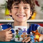 Casa si Gradina - Bucatarie si vesela - Cani si pahare - Cani si cesti - Cana Robogobo All Team Roboti CoolTrend, alba, 330ml - Infinity.ro