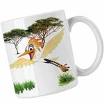 Casa si Gradina - Bucatarie si vesela - Cani si pahare - Cani si cesti - Cana Ono Garda Felina Lion Guard CoolTrend, alba, 330ml - Infinity.ro