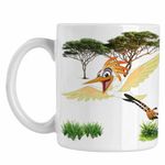 Casa si Gradina - Bucatarie si vesela - Cani si pahare - Cani si cesti - Cana Ono Garda Felina Lion Guard CoolTrend, alba, 330ml - Infinity.ro