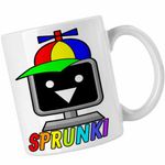 Casa si Gradina - Bucatarie si vesela - Cani si pahare - Cani si cesti - Cana Sprunki MrFun Music Game CoolTrend, alba, 330ml - Infinity.ro