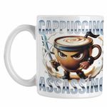 Casa si Gradina - Bucatarie si vesela - Cani si pahare - Cani si cesti - Cana Italian Meme Assassino Brainrot CoolTrend, alba, 330ml - Infinity.ro