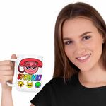 Casa si Gradina - Bucatarie si vesela - Cani si pahare - Cani si cesti - Cana Sprunki Music Tele Beat CoolTrend, alba, 330ml - Infinity.ro