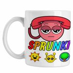 Casa si Gradina - Bucatarie si vesela - Cani si pahare - Cani si cesti - Cana Sprunki Music Tele Beat CoolTrend, alba, 330ml - Infinity.ro