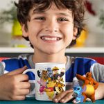 Casa si Gradina - Bucatarie si vesela - Cani si pahare - Cani si cesti - Cana Roblox Winnie the Pooh Lemingii CoolTrend, alba, 330ml - Infinity.ro
