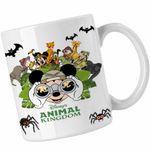 Casa si Gradina - Bucatarie si vesela - Cani si pahare - Cani si cesti - Cana Mickey Mouse in Africa CoolTrend, alba, 330ml - Infinity.ro
