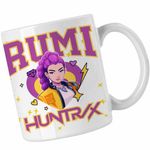 Casa si Gradina - Bucatarie si vesela - Cani si pahare - Cani si cesti - Cana Huntrix Rumi Kpop Demon Hunters CoolTrend, alba, 330ml - Infinity.ro
