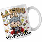 Casa si Gradina - Bucatarie si vesela - Cani si pahare - Cani si cesti - Cana Labubu Thor Ragnarok CoolTrend, alba, 330ml - Infinity.ro