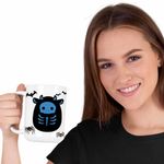 Casa si Gradina - Bucatarie si vesela - Cani si pahare - Cani si cesti - Cana Squishmallows Schelet Halloween CoolTrend, alba, 330ml - Infinity.ro