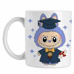 Casa si Gradina - Bucatarie si vesela - Cani si pahare - Cani si cesti - Cana Labubu Banchet Absolvire Graduate, CoolTrend, alba, 330ml - Infinity.ro