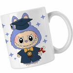 Casa si Gradina - Bucatarie si vesela - Cani si pahare - Cani si cesti - Cana Labubu Banchet Absolvire Graduate, CoolTrend, alba, 330ml - Infinity.ro