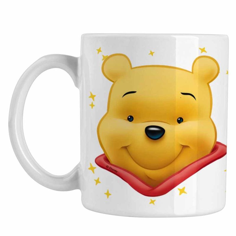 Casa si Gradina - Bucatarie si vesela - Cani si pahare - Cani si cesti - Cana Winnie the Puh Pooh Cartoon CoolTrend, alba, 330ml - Infinity.ro
