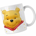 Casa si Gradina - Bucatarie si vesela - Cani si pahare - Cani si cesti - Cana Winnie the Puh Pooh Cartoon CoolTrend, alba, 330ml - Infinity.ro