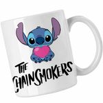 Casa si Gradina - Bucatarie si vesela - Cani si pahare - Cani si cesti - Cana The Chainsmokers, alba, 330ml - Infinity.ro