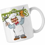 Casa si Gradina - Bucatarie si vesela - Cani si pahare - Cani si cesti - Cana The Muppets Swedish Chef, alba, 330ml - Infinity.ro