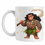 Casa si Gradina - Bucatarie si vesela - Cani si pahare - Cani si cesti - Cana Maui Moana Vaiana, alba, 330ml - Infinity.ro