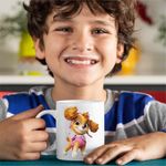 Casa si Gradina - Bucatarie si vesela - Cani si pahare - Cani si cesti - Cana Paw Patrol Skye Patrula Catelusilor Pilot, CoolTrend, alba, 330ml - Infinity.ro