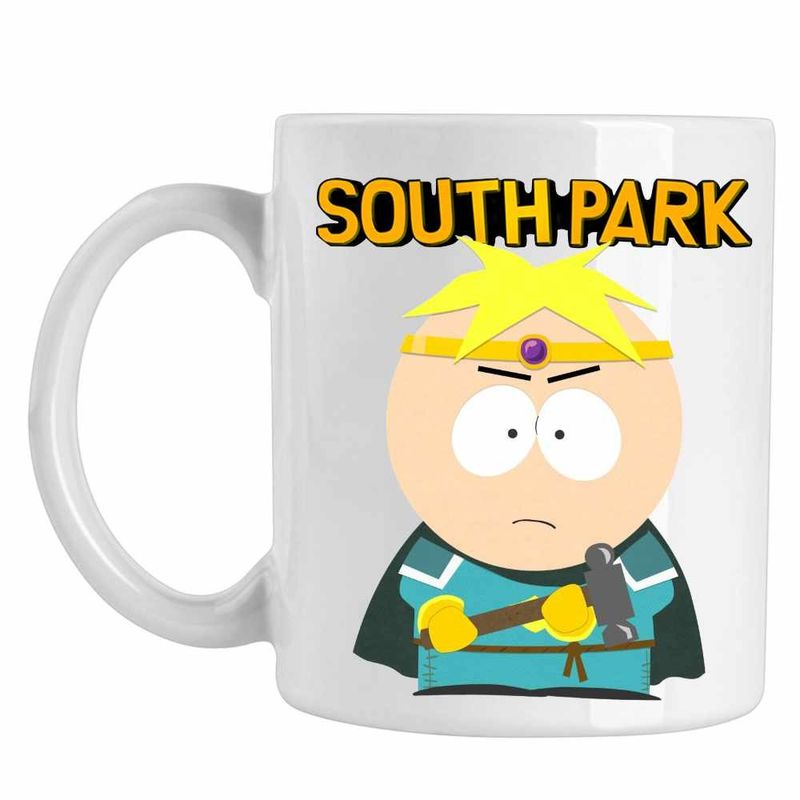 Casa si Gradina - Bucatarie si vesela - Cani si pahare - Cani si cesti - Cana South Park Paladin Butters Fantasy Alter Ego, CoolTrend, alba, 330ml - Infinity.ro
