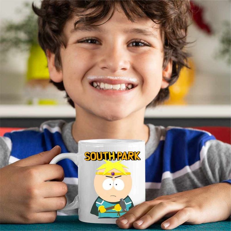 Casa si Gradina - Bucatarie si vesela - Cani si pahare - Cani si cesti - Cana South Park Paladin Butters Fantasy Alter Ego, CoolTrend, alba, 330ml - Infinity.ro