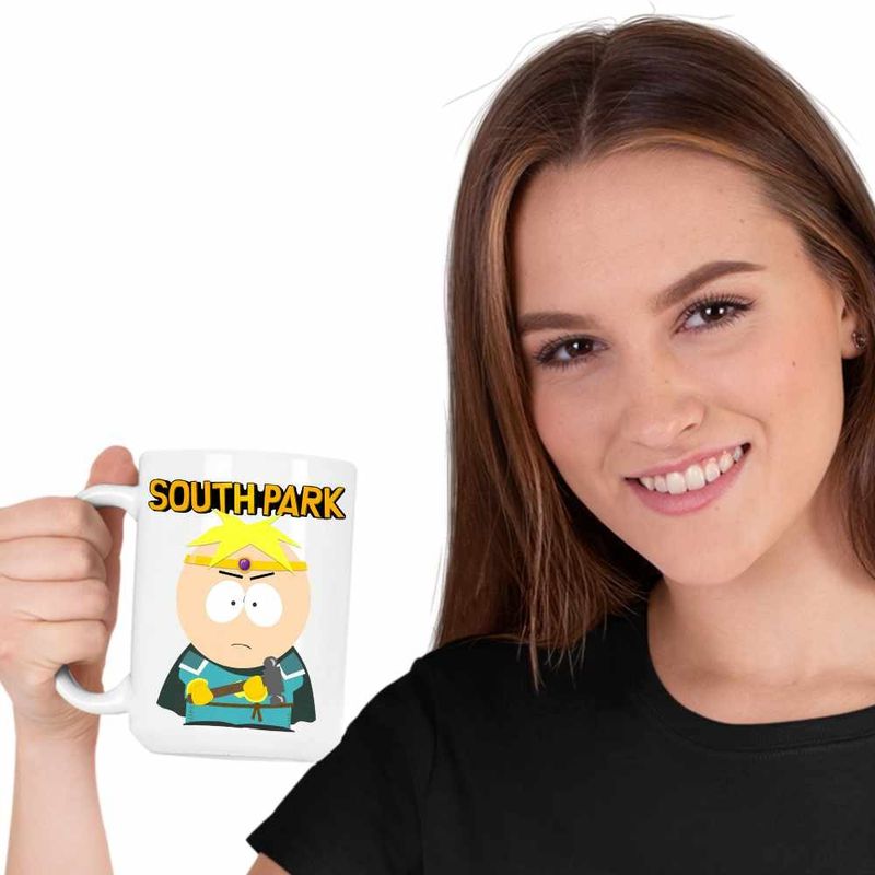 Casa si Gradina - Bucatarie si vesela - Cani si pahare - Cani si cesti - Cana South Park Paladin Butters Fantasy Alter Ego, CoolTrend, alba, 330ml - Infinity.ro