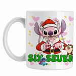 Casa si Gradina - Bucatarie si vesela - Cani si pahare - Cani si cesti - Cana Six Seven Stitch Angel Experiment 624 CoolTrend, alba, 330ml - Infinity.ro