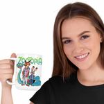 Casa si Gradina - Bucatarie si vesela - Cani si pahare - Cani si cesti - Cana Zootopia Nick Judy Gary Zootropolis Politist CoolTrend, alba, 330ml - Infinity.ro