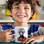 Casa si Gradina - Bucatarie si vesela - Cani si pahare - Cani si cesti - Cana Fnaf Marionette Five Nights at Freddy Horror Halloween CoolTrend, alba, 330ml - Infinity.ro