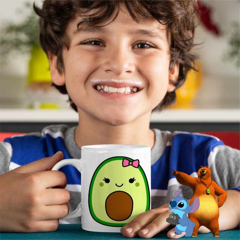 Casa si Gradina - Bucatarie si vesela - Cani si pahare - Cani si cesti - Cana Squish mallows Avocado CoolTrend, alba, 330ml - Infinity.ro