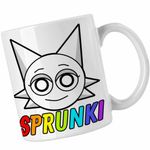 Casa si Gradina - Bucatarie si vesela - Cani si pahare - Cani si cesti - Cana Sprunki Music Game Wenda CoolTrend, alba, 330ml - Infinity.ro