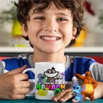 Casa si Gradina - Bucatarie si vesela - Cani si pahare - Cani si cesti - Cana Banban BitterGiggle Sheriff Banbaleena CoolTrend, alba, 330ml - Infinity.ro