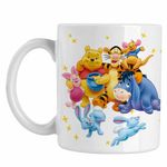 Casa si Gradina - Bucatarie si vesela - Cani si pahare - Cani si cesti - Cana Ursuletul Winnie the Pooh Familie Puh CoolTrend, alba, 330ml - Infinity.ro