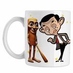 Casa si Gradina - Bucatarie si vesela - Cani si pahare - Cani si cesti - Cana Mr Bean Tung Tung Sahur CoolTrend, alba, 330ml - Infinity.ro