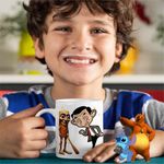 Casa si Gradina - Bucatarie si vesela - Cani si pahare - Cani si cesti - Cana Mr Bean Tung Tung Sahur CoolTrend, alba, 330ml - Infinity.ro
