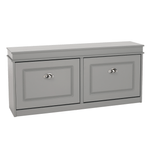 Casa si Gradina - Mobilier - Dulapuri si sifoniere - Dulapuri pantofi - Pantofar, 2 compartimente, gri, SEBER TYP 4 - Infinity.ro