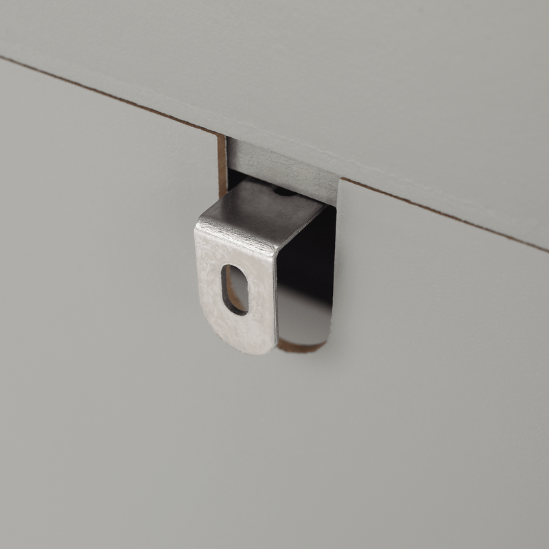 Casa si Gradina - Mobilier - Dulapuri si sifoniere - Dulapuri pantofi - Pantofar, 2 compartimente, gri, SEBER TYP 4 - Infinity.ro
