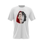 Fashion, accesorii si bijuterii - Barbati - Imbracaminte - Tricouri si bluze barbati - Tricou barbati La Casa de Papel Tokyo Bella Ciao, alb, marime 2XL - Infinity.ro