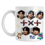 Casa si Gradina - Bucatarie si vesela - Cani si pahare - Cani si cesti - Cana Tomorrow X Together Merch Bts, alba, 330ml - Infinity.ro