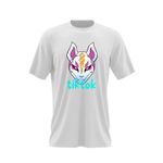 Fashion, accesorii si bijuterii - Barbati - Imbracaminte - Tricouri si bluze barbati - Tricou barbati Drift Mask Fortnite Tiktok, alb, marime 2XL - Infinity.ro