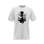 Fashion, accesorii si bijuterii - Barbati - Imbracaminte - Tricouri si bluze barbati - Tricou barbati Wolverine Xmen Badass Fortnite Epic Skin, alb, marime 2XL - Infinity.ro